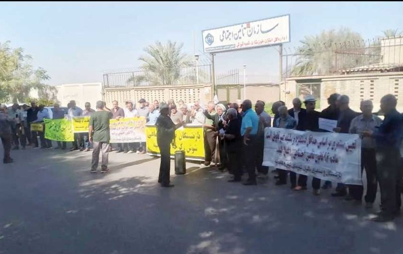 تجمع بازنشستگان تأمین اجتماعی 

در شوش و رشت