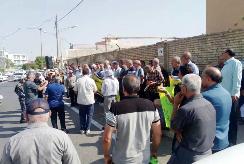 تجمع بازنشستگان تأمین اجتماعی 

در چند شهر