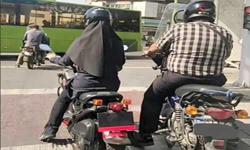 راهکار جدید برای مقابله با زنان موتورسوار
