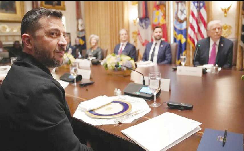 

زلنسکی در لحظه آخر 

از طرح ترامپ خبردار شد