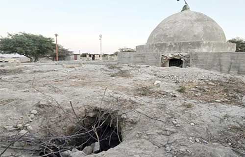 تونل ۹ متری حفاران غیرمجاز در یکی از بزرگترین سایتهای باستانی استان فارس!