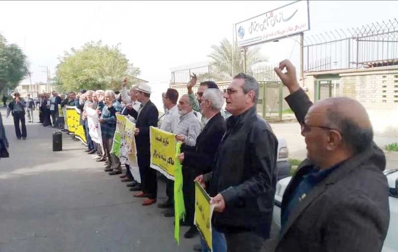 تجمع بازنشستگان کارگری 

در شوش و کرمانشاه