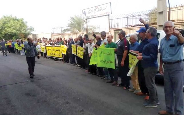 تجمع بازنشستگان کارگری در اهواز، 

شوش و کرمانشاه