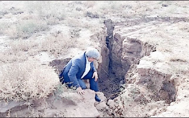 برداشت از آب‌های ژرف و خطر فرونشست زمین