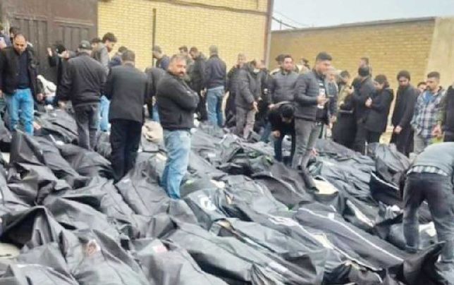 
 تروریست‌ها و افراد مسلح به 70 درصد پیکرها تیر خلاص زدند