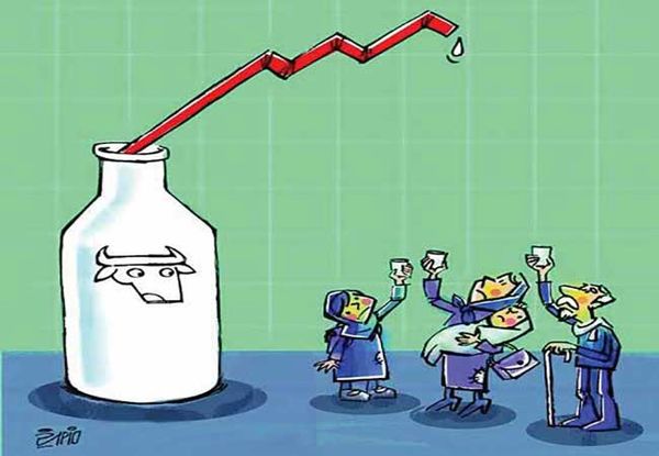 قیمت شیرخام در 5 ماه گذشته به اندازه 60 سال افزایش یافت