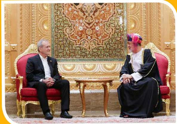 قدردانی پزشکیان از نقش سازنده عمان در مذاکرات با آمریکا