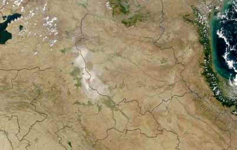 دریاچه ارومیه به طور کامل محو شد