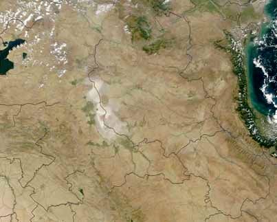 دریاچه ارومیه به طور کامل محو شد