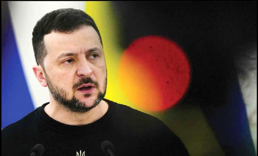 رونمایی زلنسکی از طرح جدید ۲۰ ماده‌ای 

برای پایان‌ دادن به جنگ با روسیه 