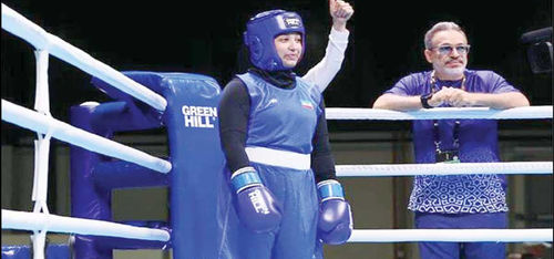 رونمایی رسمی از بوکس زنان در ایران